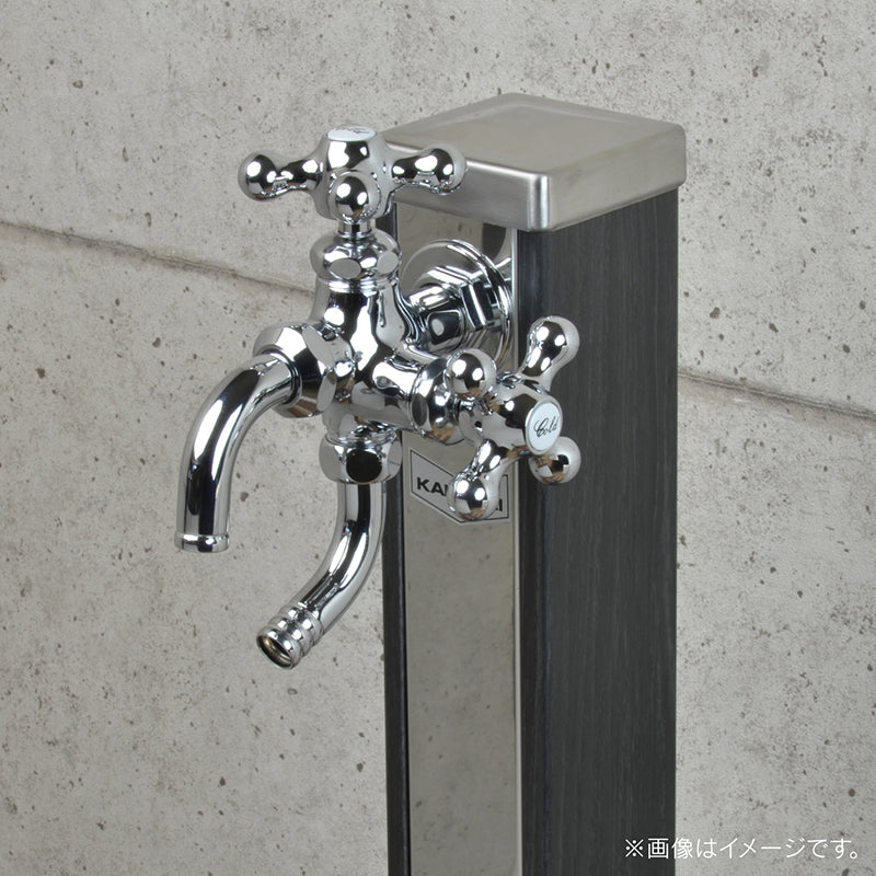 カクダイ　GAONA　これエエやん 万能ホーム双口水栓　【品番：GA-RE001】