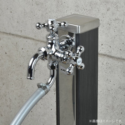カクダイ　GAONA　これエエやん 万能ホーム双口水栓　【品番：GA-RE001】