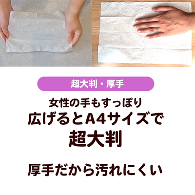 常裕パルプ工業　JOYU　やわらか超厚手 おしりふき（大判厚手35枚入）　【品番：4595641962023】