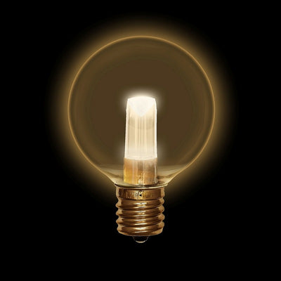 朝日電器（ELPA）　ミニボールタイプLED電球 E17　クリア電球色　【品番：LDG1CL-G-E17-G266】