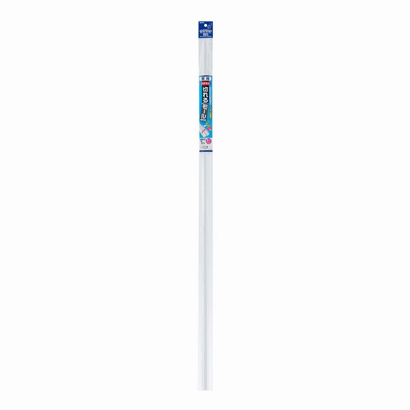 朝日電器（ELPA）　壁用切れるモール ミニ 1m　ホワイト　【品番：MH-CT01H（W）】