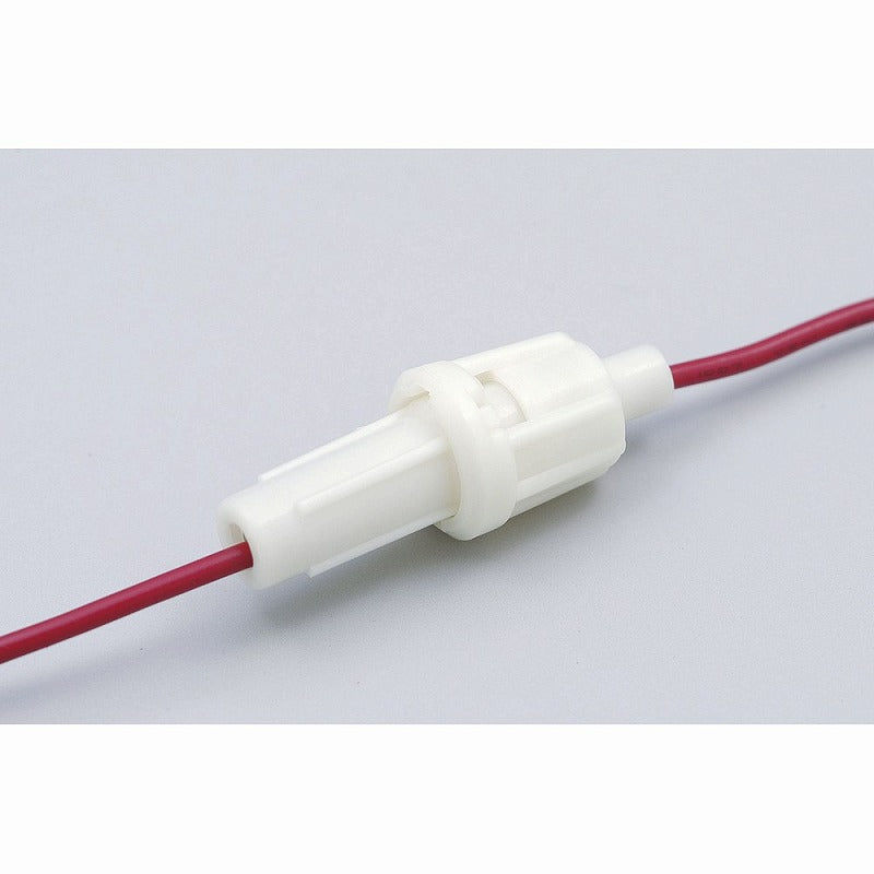【在庫処分】【メール便対応】朝日電器（ELPA）　中継用ヒューズホルダー 20mm用　【品番：FH-T20H】