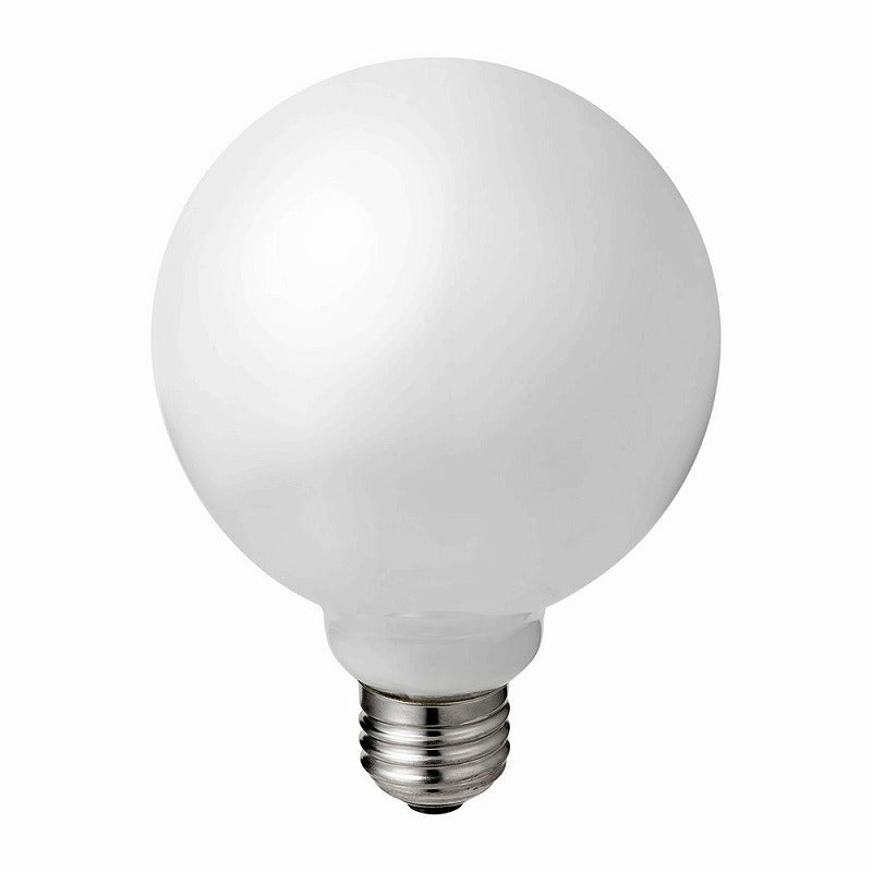 朝日電器（ELPA）　ボール電球 長寿命タイプ 100W E26　ホワイト　【品番：GW100V100W95-AS-L】