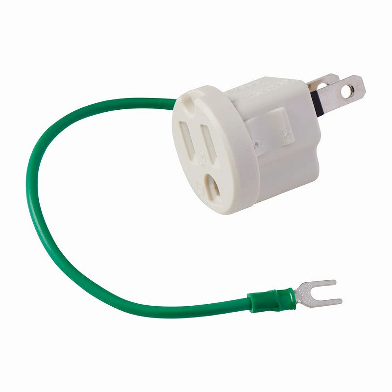 朝日電器（ELPA）　接地アダプター　【品番：