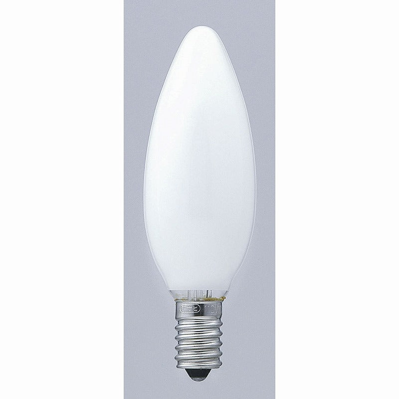 朝日電器（ELPA）　シャンデリア球 10W E14　ホワイト　【品番：G-702H（W）】