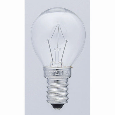 朝日電器（ELPA）　S形ミニ球 25W E14　クリア　【品番：G-201H（C）】