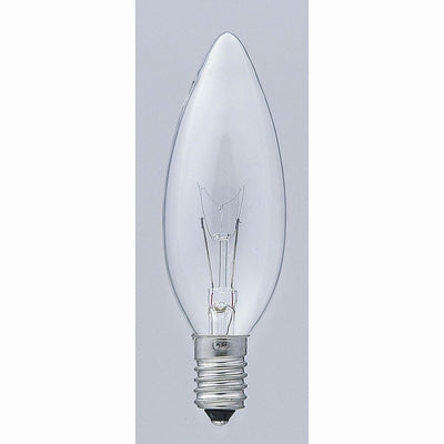朝日電器（ELPA）　シャンデリア球 10W E14　クリア　【品番：G-702H（C）】