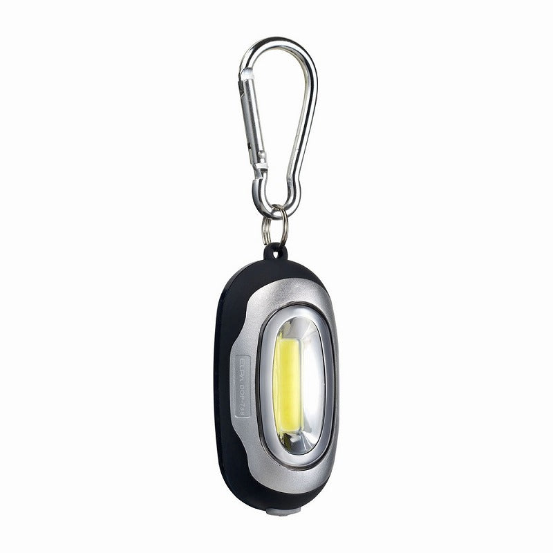 【メール便対応】朝日電器（ELPA）　COB LEDキーライト　シルバー　【品番：DOP-788（SL）】