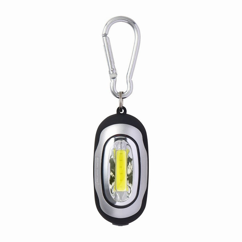 【メール便対応】朝日電器（ELPA）　COB LEDキーライト　シルバー　【品番：DOP-788（SL）】