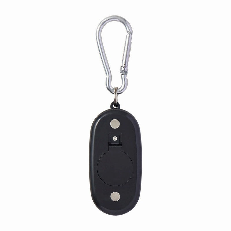【メール便対応】朝日電器（ELPA）　COB LEDキーライト　シルバー　【品番：DOP-788（SL）】
