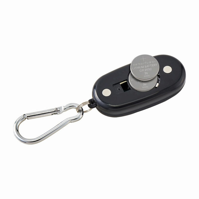 【メール便対応】朝日電器（ELPA）　COB LEDキーライト　シルバー　【品番：DOP-788（SL）】
