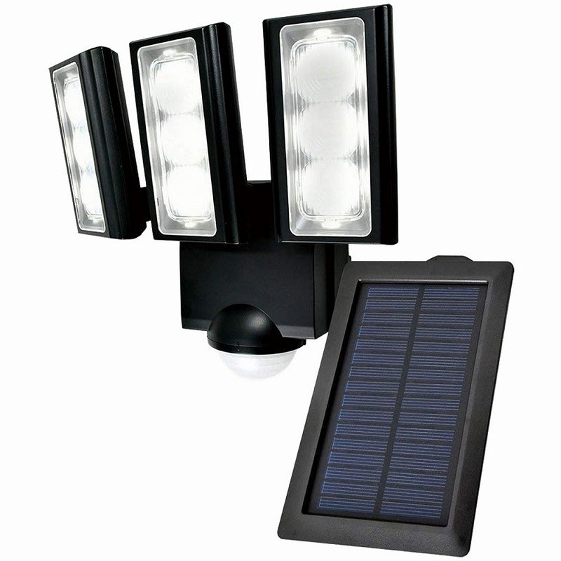 朝日電器（ELPA）　防雨センサーライト（ソーラー発電式） 　【品番：ESL-313SL】