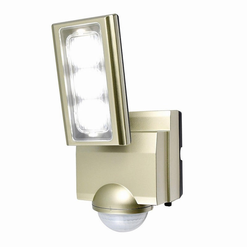 朝日電器（ELPA）　防雨センサーライト（コンセント式）　【品番：ESL-ST1201AC】