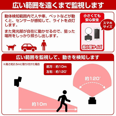 朝日電器（ELPA）　防雨センサーライト（コンセント式）　【品番：ESL-SS411AC】