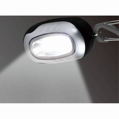 【メール便対応】朝日電器（ELPA）　LEDワークライト　シルバー　【品番：DOP-789（SL）】