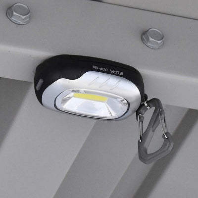 【メール便対応】朝日電器（ELPA）　LEDワークライト　シルバー　【品番：DOP-789（SL）】
