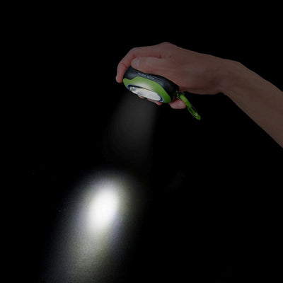 【メール便対応】朝日電器（ELPA）　LEDワークライト　グリーン　【品番：DOP-789（G）】