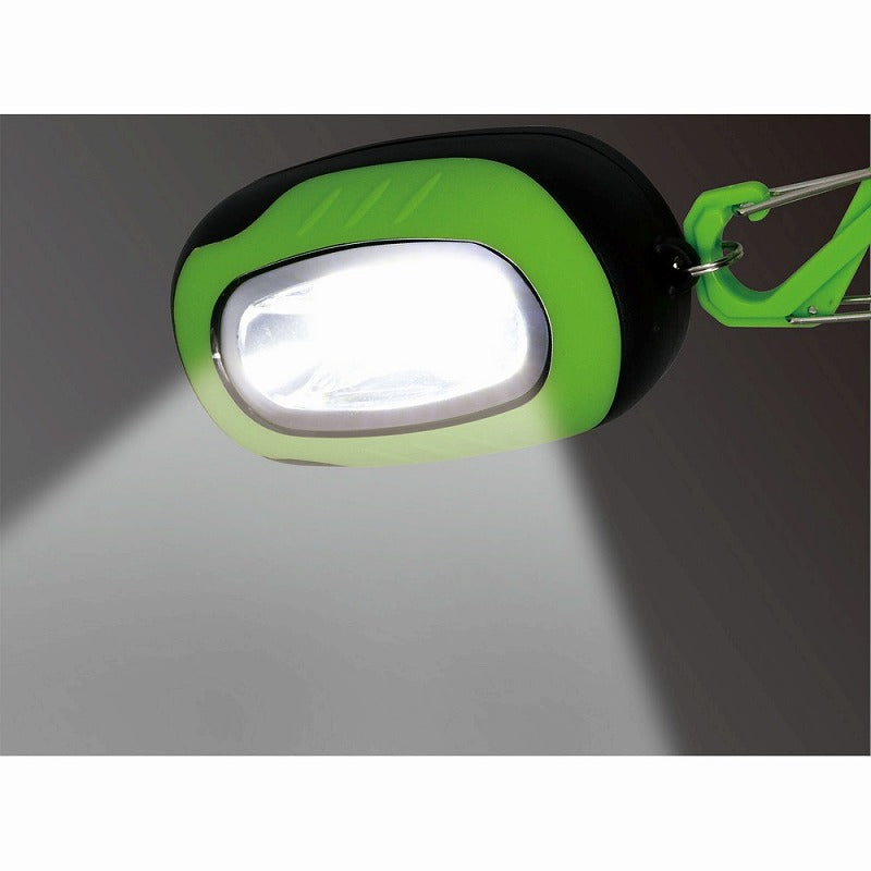 【メール便対応】朝日電器（ELPA）　LEDワークライト　グリーン　【品番：DOP-789（G）】