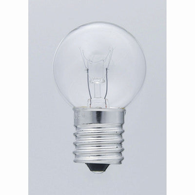 朝日電器（ELPA）　小丸球 5W E17　クリア　【品番：G-127H】