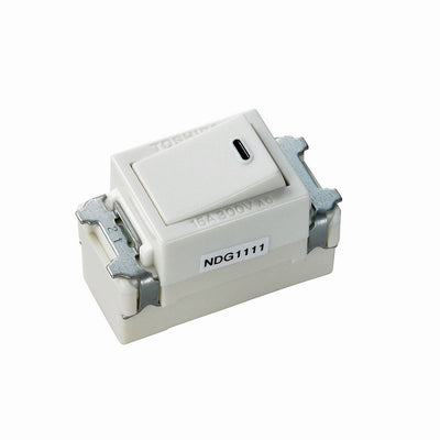 【メール便対応】朝日電器（ELPA）　片切スイッチB 15A 300V　【品番：EW-2101HN】