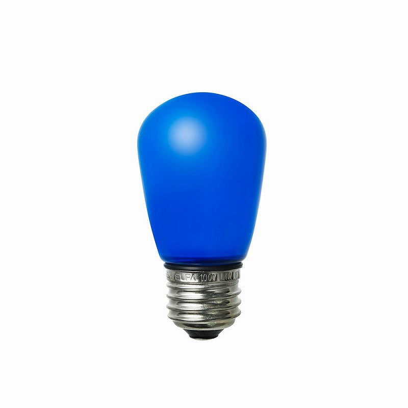 朝日電器（ELPA）　サイン球タイプLED装飾電球 E26　青色　【品番：LDS1B-G-GWP902】