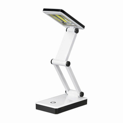 朝日電器（ELPA）　LEDコンパクトデスクライト　【品番：AS-LC01（W）】