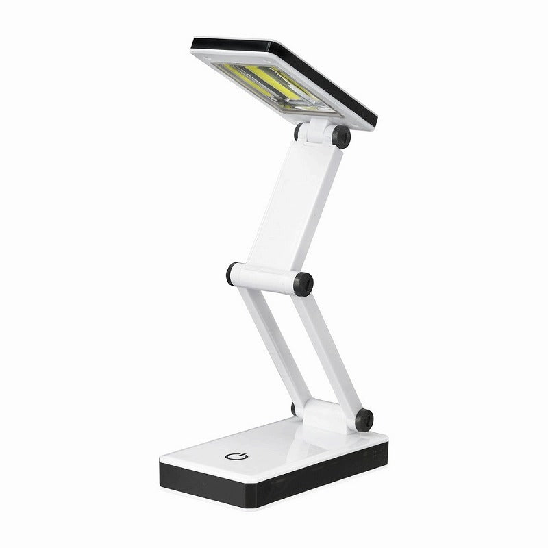 朝日電器（ELPA）　LEDコンパクトデスクライト　【品番：AS-LC01（W）】