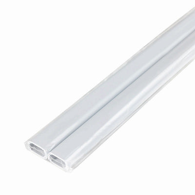 朝日電器（ELPA）　壁用テープ付ABSモール 3号 1m 2本入　ホワイト　【品番：3ゴウ ホワイト】