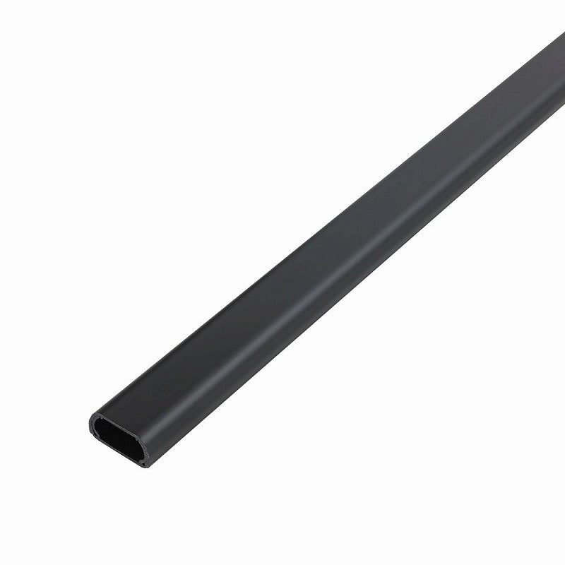 朝日電器（ELPA）　壁用テープ付ABSモール 3号 1m　ブラック　【品番：3ゴウ ブラック】
