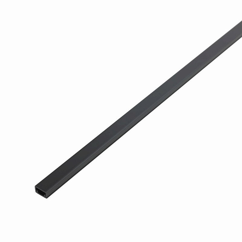 朝日電器（ELPA）　壁用テープ付ABSモール ミニ 1m　ブラック　【品番：ミニ ブラック】【JAN：4901087214686】