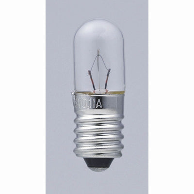 朝日電器（ELPA）　配電盤表示電球 18V E10　クリア　【品番：G-133H】