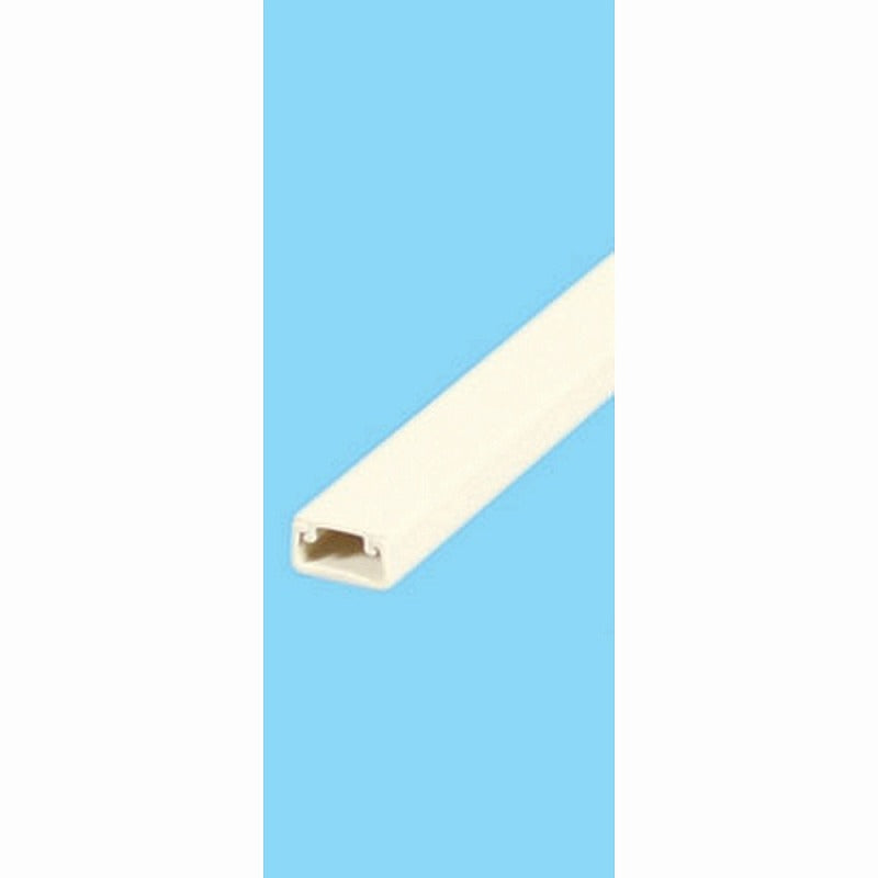 朝日電器（ELPA）　壁用テープ付ABSモール ミニ 1m　ミルキー　【品番：ミニ ミルキー】【JAN：4901087114702】