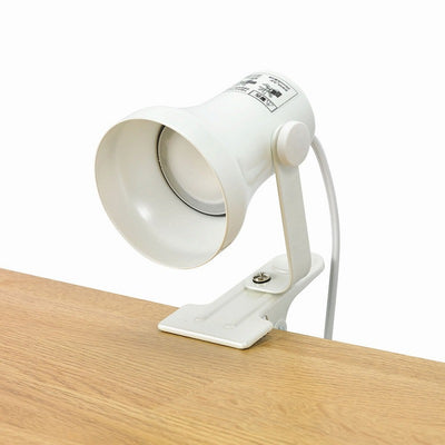 朝日電器（ELPA）　LEDクリップライト 昼光色　パールホワイト　【品番：SPOT-L101D（PW）】