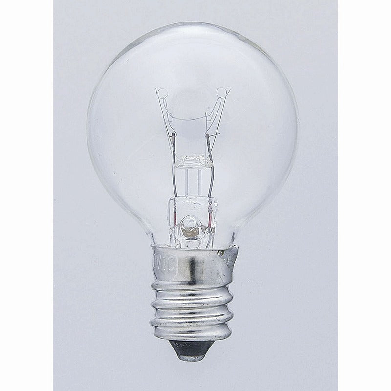 朝日電器（ELPA）　国民球 5W E12　クリア　【品番：G-12H（C）】