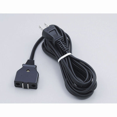 朝日電器（ELPA）　ホットプレートコード 15A　ブラック　【品番：WP-M15B（BK）】