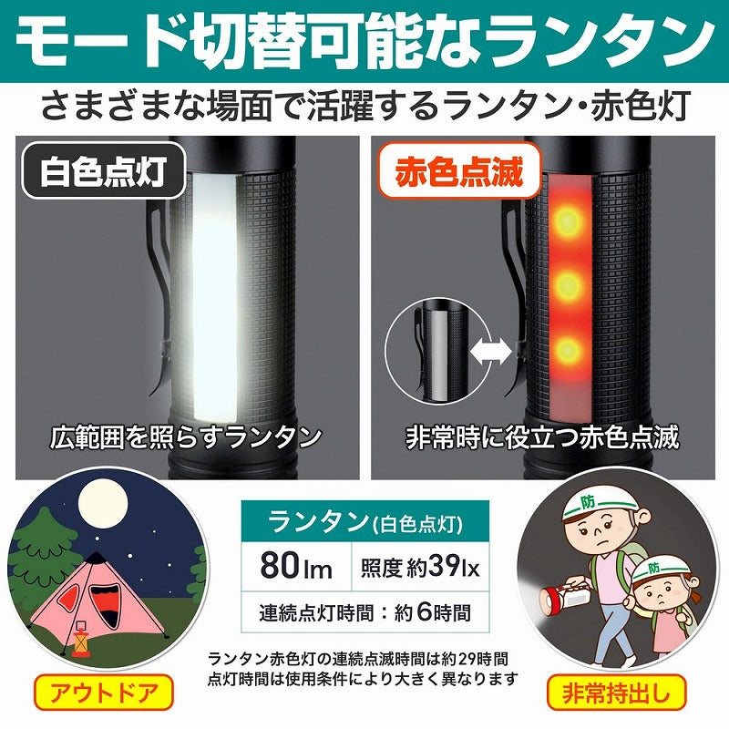 【在庫処分】朝日電器（ELPA）　LEDアルミライト　【品番：DOP-EP306】