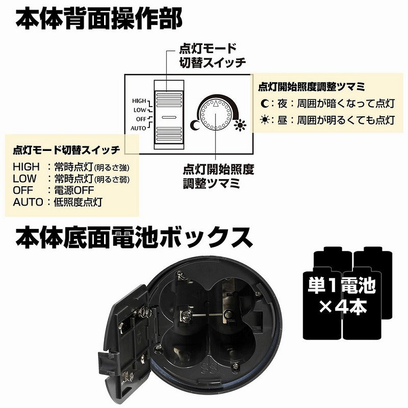 朝日電器（ELPA）　もてなしのあかり 据置・大 白色　ダークブラウン　【品番：HLH-1202（DB）】