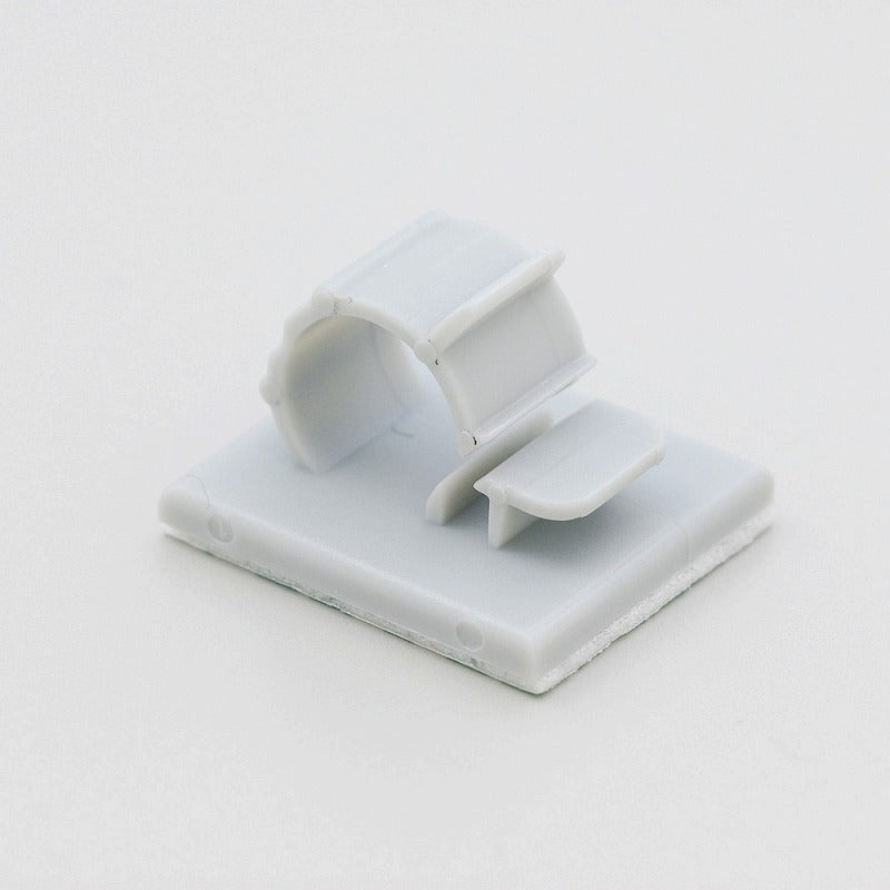 【メール便対応】朝日電器（ELPA）　粘着テープ付ワイヤークランプ 最大結束径φ7.8mm　【品番：PE-360NH】