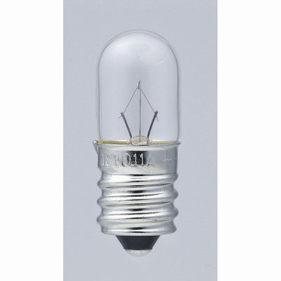 朝日電器（ELPA）　配電盤表示電球 18V E12　クリア　【品番：G-135H】