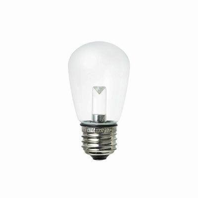 朝日電器（ELPA）　サイン球タイプLED装飾電球 E26　クリア電球色　【品番：LDS1CL-G-GWP906】