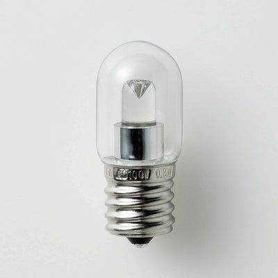 【在庫処分】朝日電器（ELPA）　ナツメタイプLED電球 E17　クリア電球色　【品番：LDT1CL-G-E17-G116】