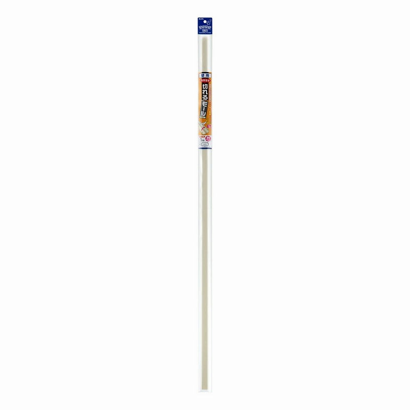 朝日電器（ELPA）　壁用切れるモール 2号 1m　ミルキー　【品番：MH-CT21H（M）】