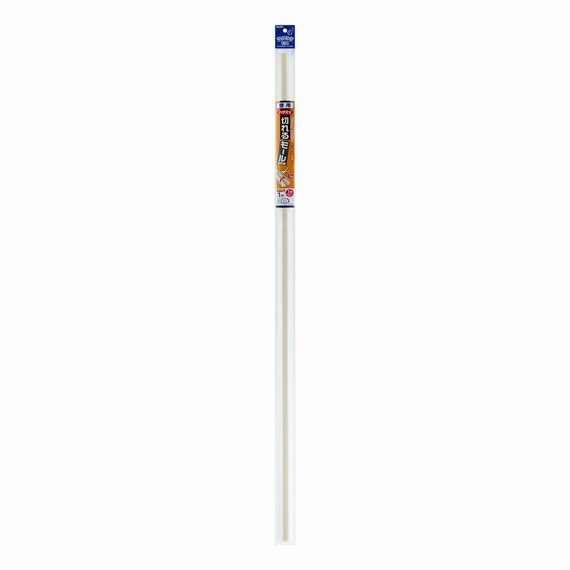 朝日電器（ELPA）　壁用切れるモール 1号 1m　ミルキー　【品番：MH-CT11H（M）】