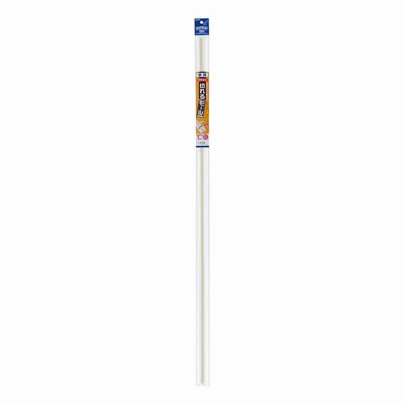 朝日電器（ELPA）　壁用切れるモール ミニ 1m　ミルキー　【品番：MH-CT01H（M）】