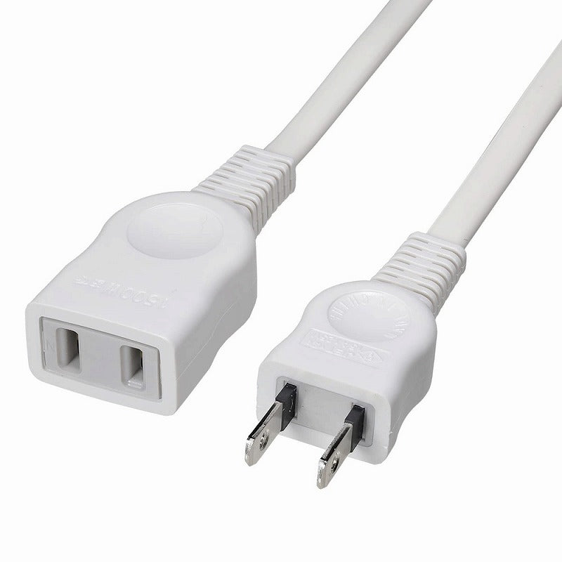 朝日電器（ELPA）　EDLP延長コード 10m　ホワイト　【品番：LPE-110N（W）】
