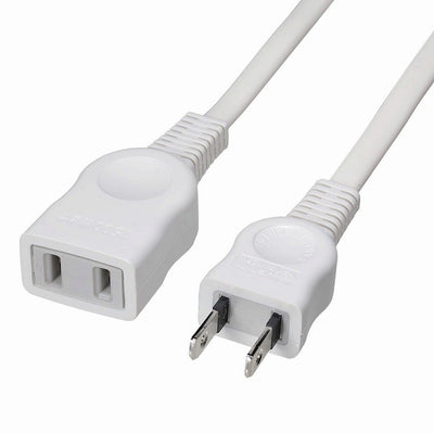 朝日電器（ELPA）　EDLP延長コード 5m　ホワイト　【品番：LPE-105N（W）】
