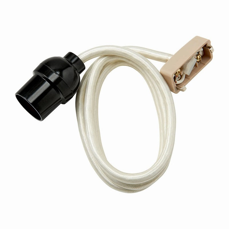 朝日電器（ELPA）　コードセット 1m　ホワイト　【品番：KP-10H（W）】