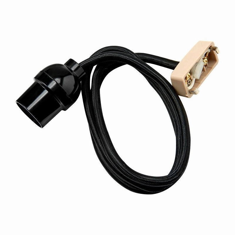 朝日電器（ELPA）　コードセット 1m　ブラック　【品番：KP-10H（BK）】