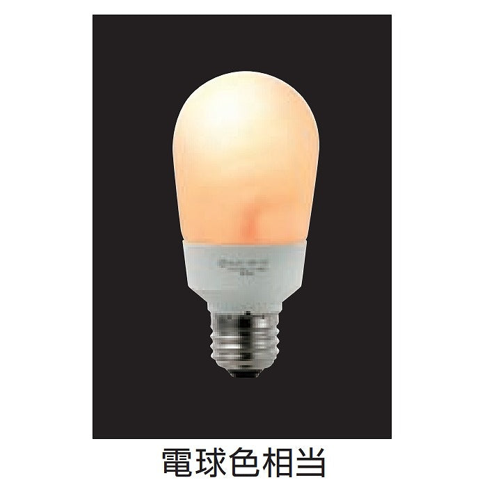 朝日電器（ELPA）　電球形蛍光ランプ 60W形 E26　電球色　【品番：EFA15EL/11-A062H】