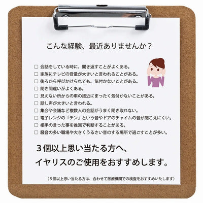 朝日電器（ELPA）　集音器 イヤリス　ネイビー　【品番：AS-P001（NV）】